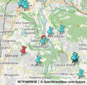 Mappa Via IV Novembre, 23898 Imbersago LC, Italia (2.66846)