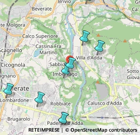 Mappa Via IV Novembre, 23898 Imbersago LC, Italia (2.70545)