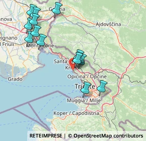 Mappa Str. Costiera, 34151 Grignano TS, Italia (15.90071)