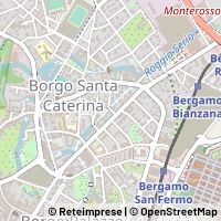Map Bergamo