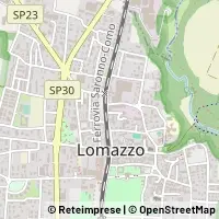 Mapa Lomazzo