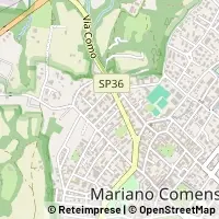 Mapa Mariano Comense