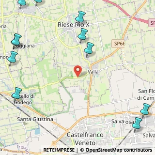 Mappa Strada Provinciale, 31039 Vallà TV, Italia (3.55182)