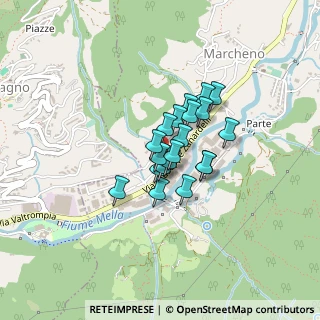 Mappa Via Don Milani, 25060 Marcheno BS, Italia (0.247)