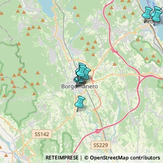 Mappa Viale Libertà, 28021 Borgomanero NO, Italia (3.2)