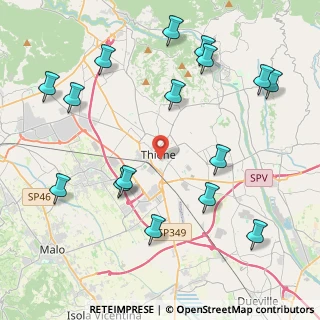 Mappa Via Rasa, 36016 Thiene VI, Italia (5.00688)