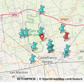 Mappa Via 27 Aprile, 31039 Vallà TV, Italia (3.47154)