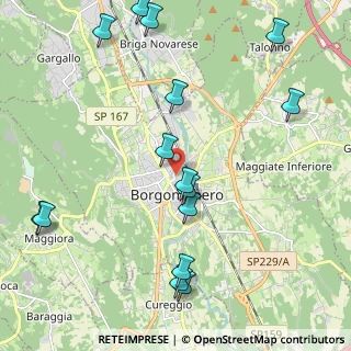 Mappa Via Pietra Scritta, 28021 Borgomanero NO, Italia (2.55733)