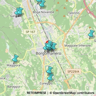 Mappa Via Pietra Scritta, 28021 Borgomanero NO, Italia (2.30154)
