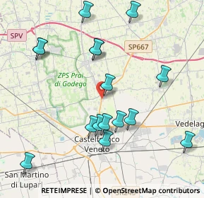 Mappa Riese Pio X, 31039 Vallà TV, Italia (4.27438)