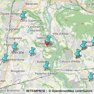 Mappa Via Laghetto del Monsereno, 23898 Imbersago LC, Italia (2.98833)