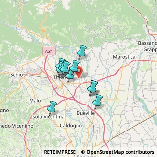Mappa Via Tiziano Vecellio, 36030 Sarcedo VI, Italia (4.7)