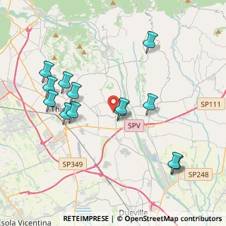 Mappa Via Tiziano Vecellio, 36030 Sarcedo VI, Italia (4.03692)