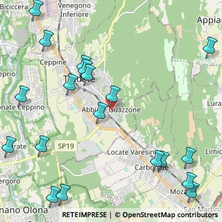 Mappa Via Vittorio Veneto, 21049 Tradate VA, Italia (3.1385)