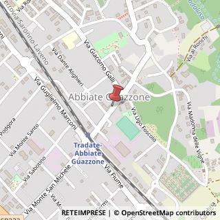 Mappa Via Vittorio Veneto, 18, 21049 Tradate, Varese (Lombardia)