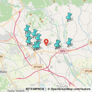 Mappa Via del Lavoro, 36030 Sarcedo VI, Italia (3.14)