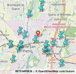 Mappa Via Bartolomeo Dalmasone, 24036 Ponte San Pietro BG, Italia (1.18)