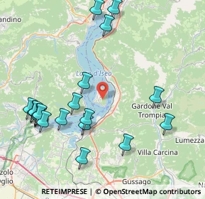 Mappa 25050 Monte Isola BS, Italia (9.4445)