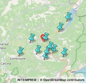 Mappa Località Fornace, 25078 Vestone BS, Italia (6.30727)