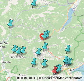 Mappa Località Fornace, 25078 Vestone BS, Italia (10.207)