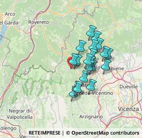 Mappa 36076 Recoaro Terme VI, Italia (10.105)