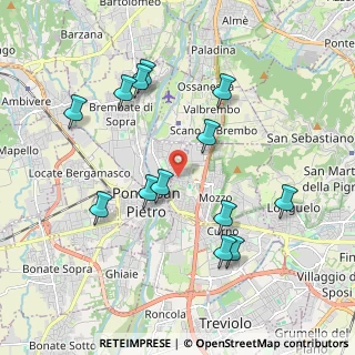 Mappa Via Pascoletto, 24030 Mozzo BG, Italia (1.97231)