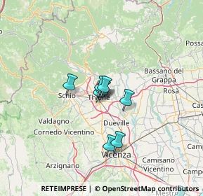 Mappa Via Val Leogra, 36016 Thiene VI, Italia (27.26833)
