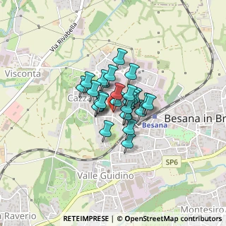 Mappa Via Antonio Pagani, 20842 Besana In Brianza MB, Italia (0.21481)