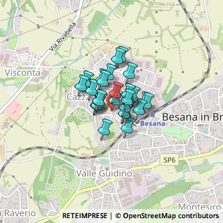 Mappa Via achille grandi, 20842 Besana In Brianza MB, Italia (0.21481)