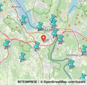 Mappa Via Leopardi, 28053 Castelletto sopra Ticino NO, Italia (5.37071)