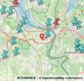 Mappa Via Leopardi, 28053 Castelletto sopra Ticino NO, Italia (6.161)