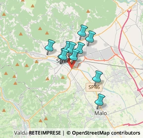 Mappa Via Fornaci, 36015 Schio VI, Italia (2.24091)