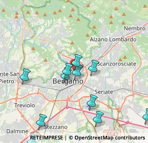 Mappa Piazzale Enrico Tiraboschi, 24124 Bergamo BG, Italia (4.35909)