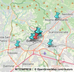 Mappa Piazzale Enrico Tiraboschi, 24124 Bergamo BG, Italia (1.83636)