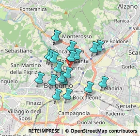 Mappa Piazzale Enrico Tiraboschi, 24124 Bergamo BG, Italia (1.33)