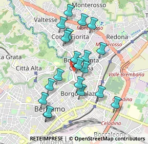 Mappa Piazzale Enrico Tiraboschi, 24124 Bergamo BG, Italia (0.853)
