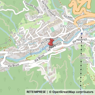 Mappa Via Margherita, 42, 36076 Recoaro Terme, Vicenza (Veneto)