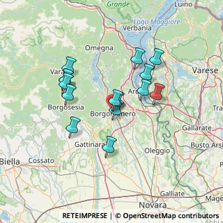 Mappa Via S. Caterina, 28021 Borgomanero NO, Italia (12.00267)
