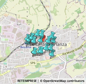 Mappa Via Carlo Ferraio, 20842 Besana in Brianza MB, Italia (0.274)