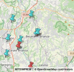 Mappa Via Carlo Ferraio, 20842 Besana in Brianza MB, Italia (4.99)