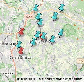 Mappa Via Carlo Ferraio, 20842 Besana in Brianza MB, Italia (3.42857)