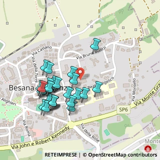 Mappa Via Beato Angelico, 20842 Besana In Brianza MB, Italia (0.23793)