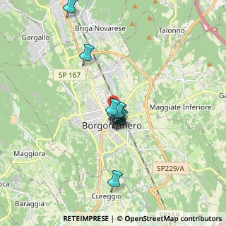 Mappa Via Fratelli Maioni, 28021 Borgomanero NO, Italia (1.19818)
