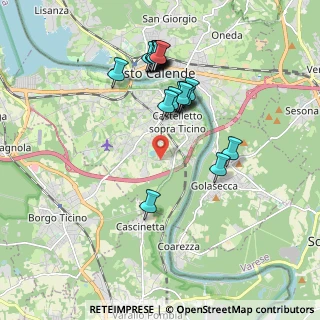 Mappa Via Fondotoce, 28053 Castelletto sopra Ticino NO, Italia (1.86)