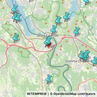 Mappa Via Fondotoce, 28053 Castelletto sopra Ticino NO, Italia (5.94118)