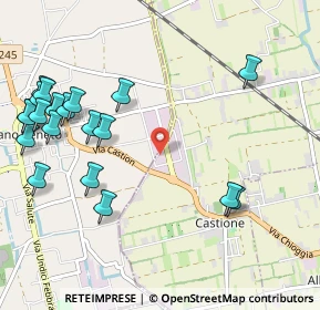 Mappa Via Alessandro Volta, 31037 Loria TV, Italia (1.298)