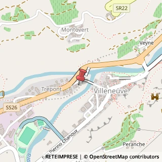 Mappa Località Tr?pont, 2, 11018 Villeneuve, Aosta (Valle d'Aosta)