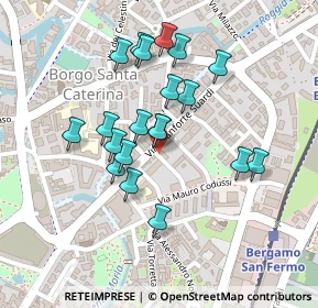 Mappa Via Gianforte Suardi, 24124 Bergamo BG, Italia (0.196)