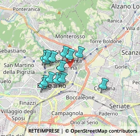 Mappa Via G. Suardi, 24124 Bergamo BG, Italia (1.28214)