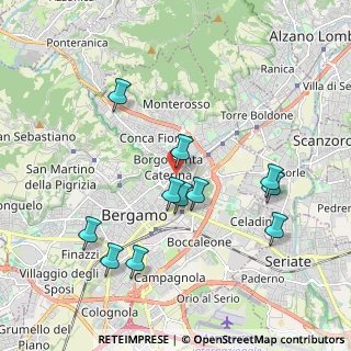Mappa Via G. Suardi, 24124 Bergamo BG, Italia (1.93636)